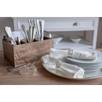 EDZARD lot de 4 ronds de serviette Vita, argenté, résistant au ternissement, longueur 5 cm EDZARD-SHOP.com