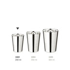 EDZARD mug mug mug mug vase cone argenté, argent massif, hauteur 9 cm EDZARD-SHOP.com