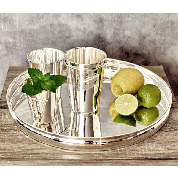 EDZARD mug mug mug mug vase cone argenté, argent massif, hauteur 9 cm EDZARD-SHOP.com