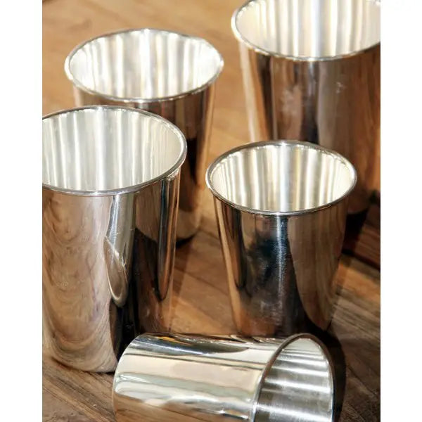 EDZARD mug mug mug mug vase cone argenté, argent massif, hauteur 9 cm EDZARD-SHOP.com