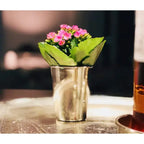 EDZARD mug mug mug mug vase cone argenté, argent massif, hauteur 9 cm EDZARD-SHOP.com