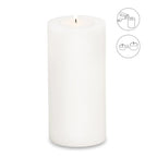 EDZARD photophore bougie permanente Cornelius pour maxi bougie chauffe-plat, hauteur 21 cm, ø 10 cm, résistant à la chaleur 90 degrés EDZARD-SHOP.com