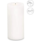 EDZARD porte-bougie chauffe-plat bougie permanente Cornelius ø 8 cm, hauteur 18 cm, résistant à la chaleur jusqu'à 90 EDZARD-SHOP.com