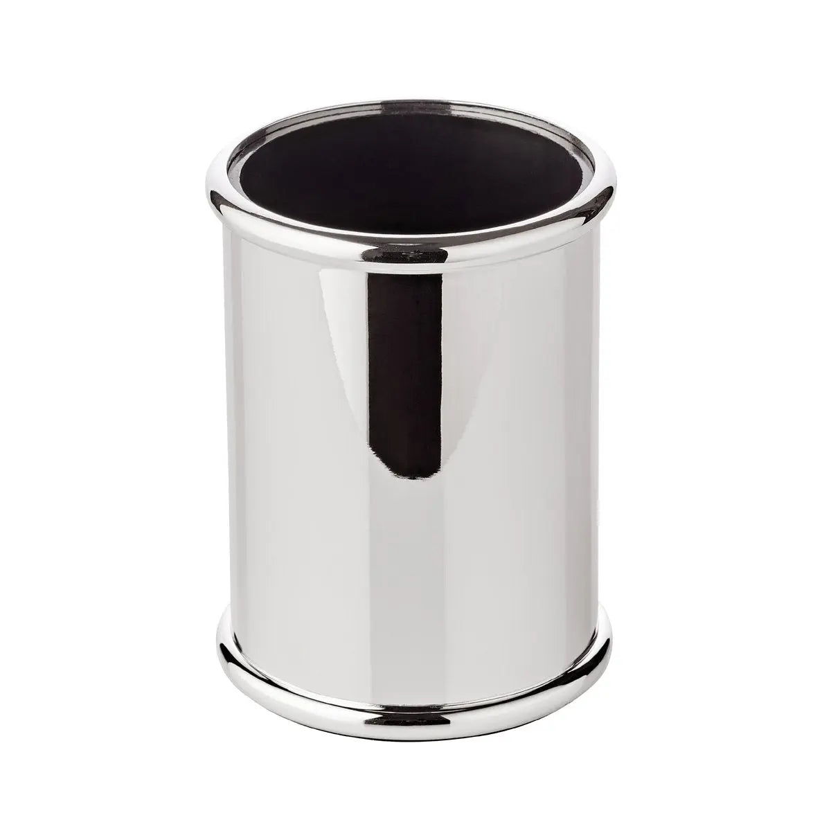 EDZARD porte-stylo, porte-stylo Carlton, argenté, résistant au ternissement, hauteur 9 cm EDZARD-SHOP.com