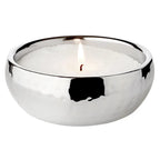 EDZARD set de 2 bols Pluto, acier inoxydable poli brillant, extérieur martelé, diamètre 12 cm EDZARD-SHOP.com