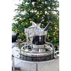 EDZARD set de 2 flûtes à champagne Dodo, martelées, argentées, hauteur 23 cm, contenance 200 ml EDZARD-SHOP.com