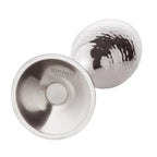 EDZARD set de 2 flûtes à champagne Dodo, martelées, argentées, hauteur 23 cm, contenance 200 ml EDZARD-SHOP.com