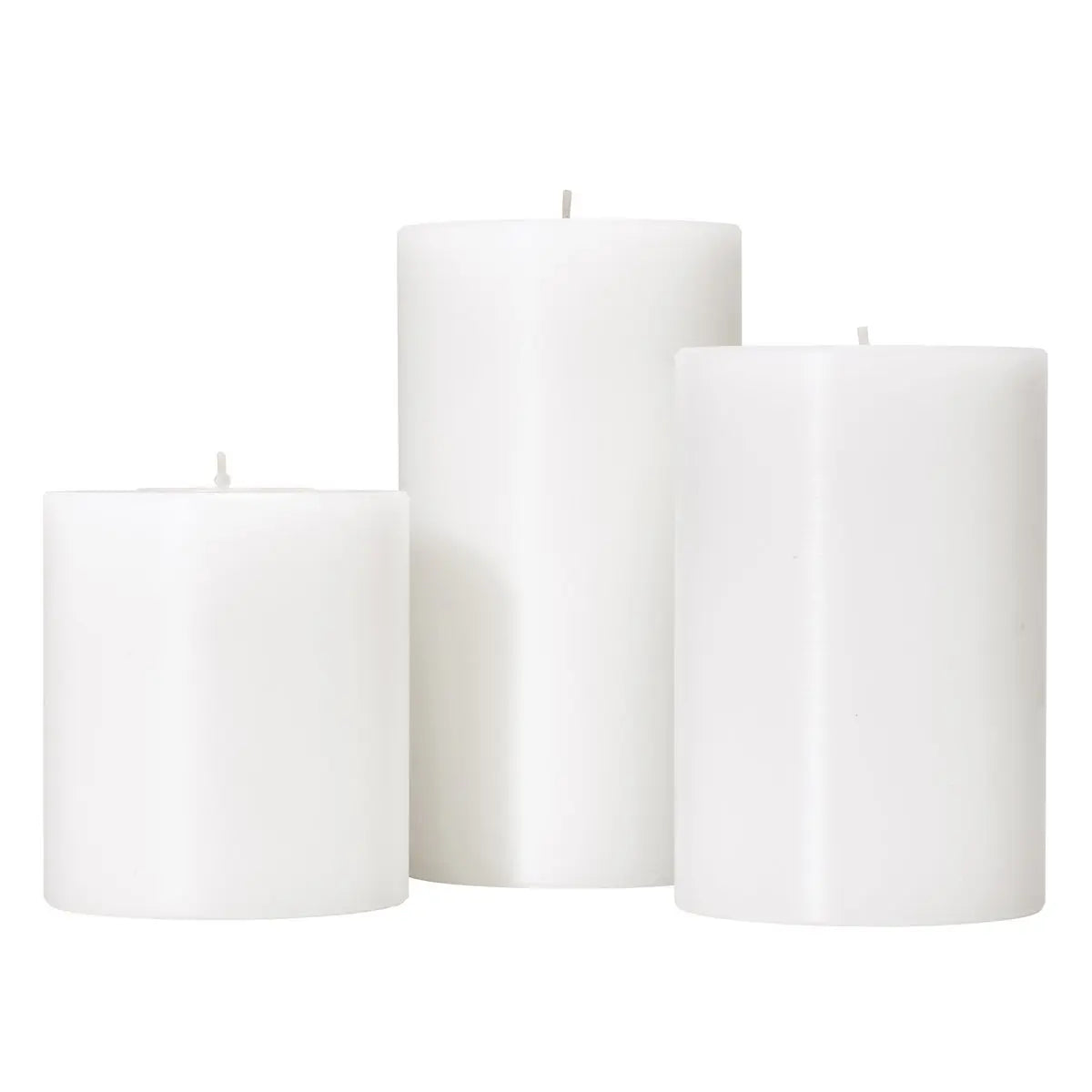 EDZARD set de 3 photophores, bougie permanente Cornelius, Ø 6 cm, hauteurs 6, 8 et 10 cm, résistant à la chaleur jusqu'à 90 degrés EDZARD-SHOP.com