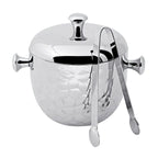Edzard Eisimer Rico H 18 cm, avec couvercle, tamis et pinces à glace EDZARD-SHOP.com