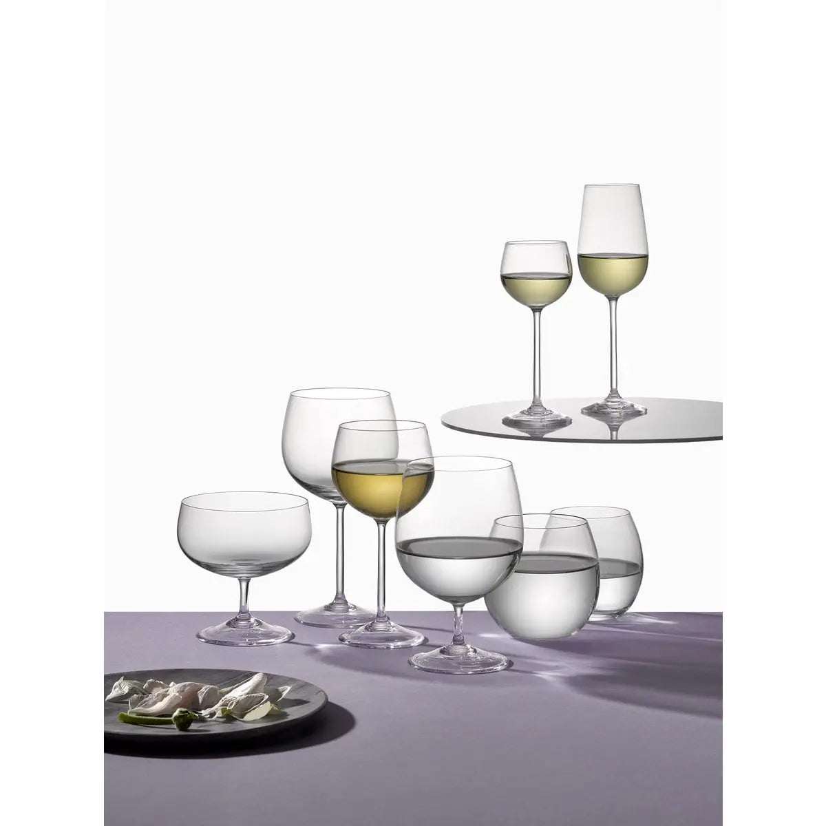 FLÛTES PROSECCO 150ML PIVOINE - LOT DE 6 AULICA
