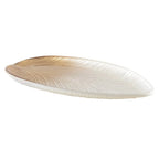 Feuille dégradée dorée petit modèle 30x14x2cm AULICA