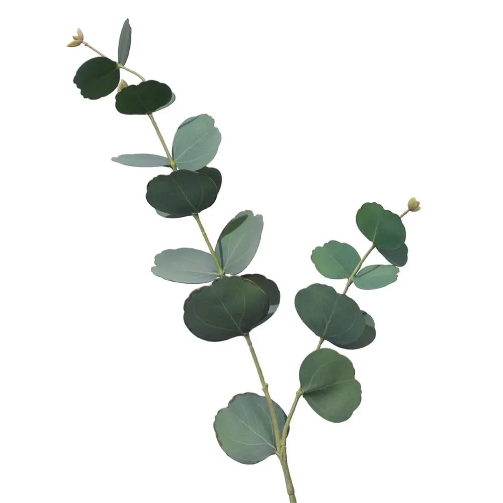 Fleur décorative feuille verte fonce h73cm AULICA