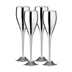 Flûte à champagne Dodo set de 4 H 23 cm EDZARD-SHOP.com