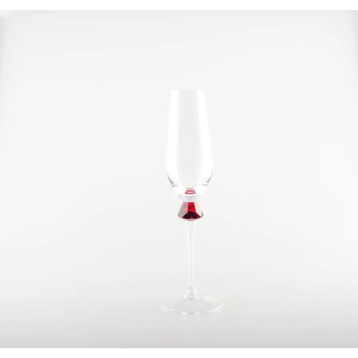 Flûtes avec pied en diamant 4 couleurs - lot de 4 AULICA