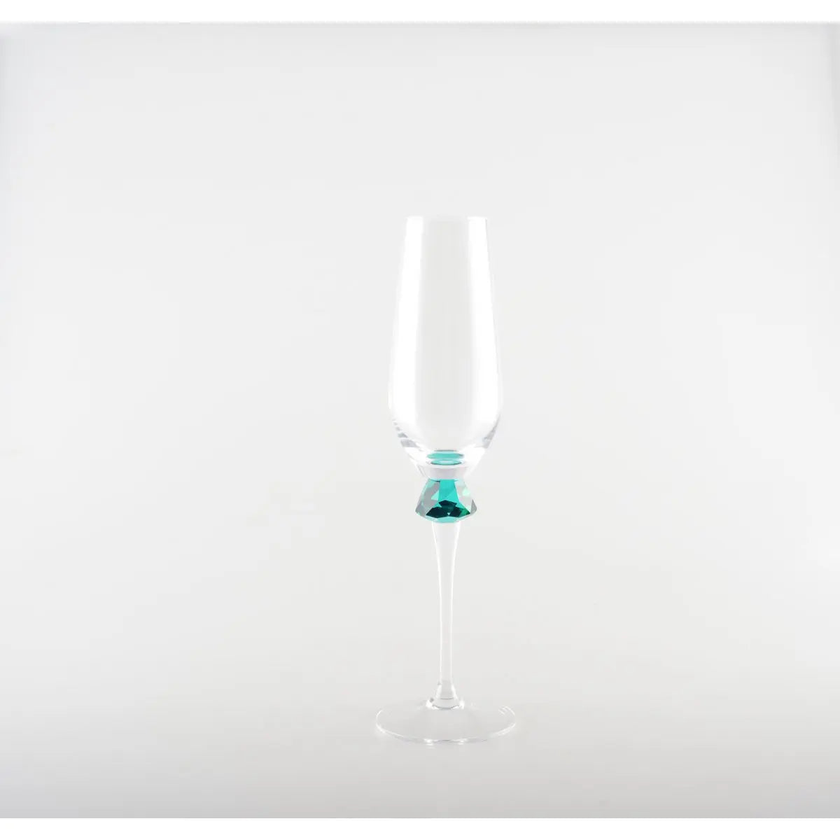 Flûtes avec pied en diamant 4 couleurs - lot de 4 AULICA