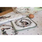 Gant de cuisine 18x30 cm Coton Beige Clayre & Eef.