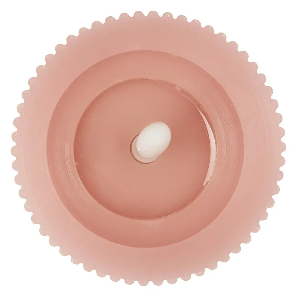 Kaars LED Ø 8x13 cm Roze Cire Clayre & Eef.