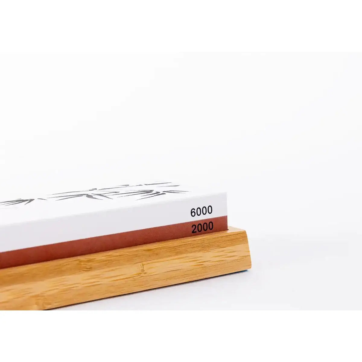 Kitchen Accessories - KOTAI sharpening set with double-sided 2000/6000 grit whetstone, anti-slip bamboo base, flattening stone and 15 degrees angle guide KOTAI kitchen
