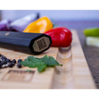 Kitchen accessories - KOTAI bamboo cutting board with juice groove and hidden handles - 40 x 30 x 2 cm KOTAI kitchen