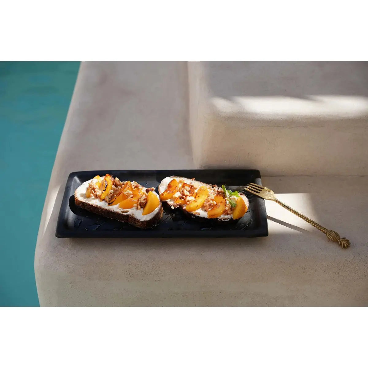 L'Assiette à Sushi Brûlée - Noir - M Bazar Bizar Living