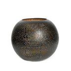 La Boule Percée - Or Noir - L Bazar Bizar Living
