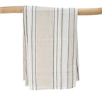 La Nappe Provence - Naturel Noir Blanc - 150x300 Bazar Bizar Living