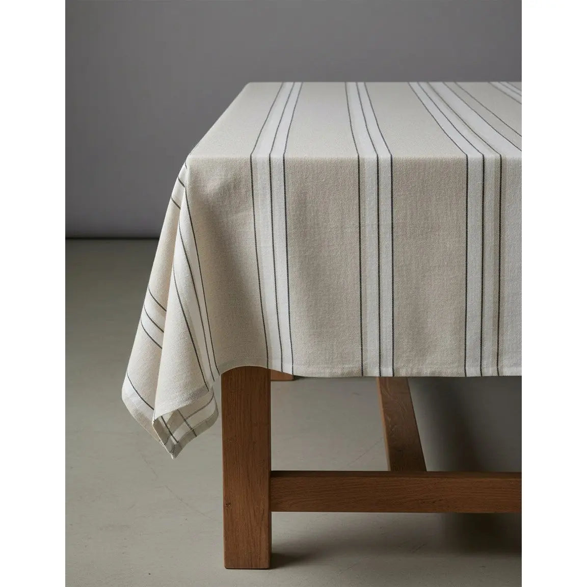 La Nappe Provence - Naturel Noir Blanc - 150x300 Bazar Bizar Living