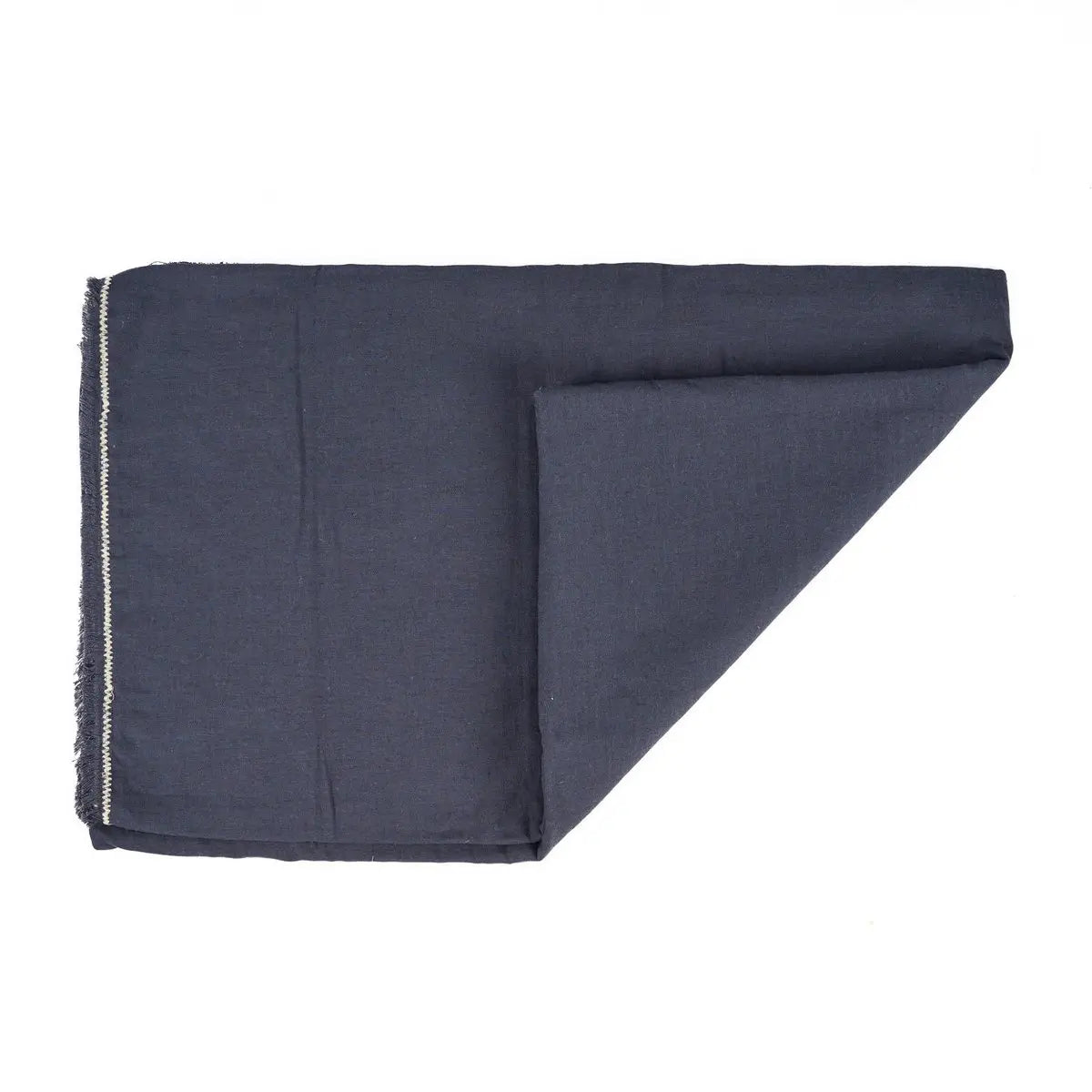 La Nappe Toscane - Noir Naturel - 150x250 Bazar Bizar Living
