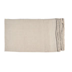 La Nappe Toscane - Noir Naturel - 150x250 Bazar Bizar Living