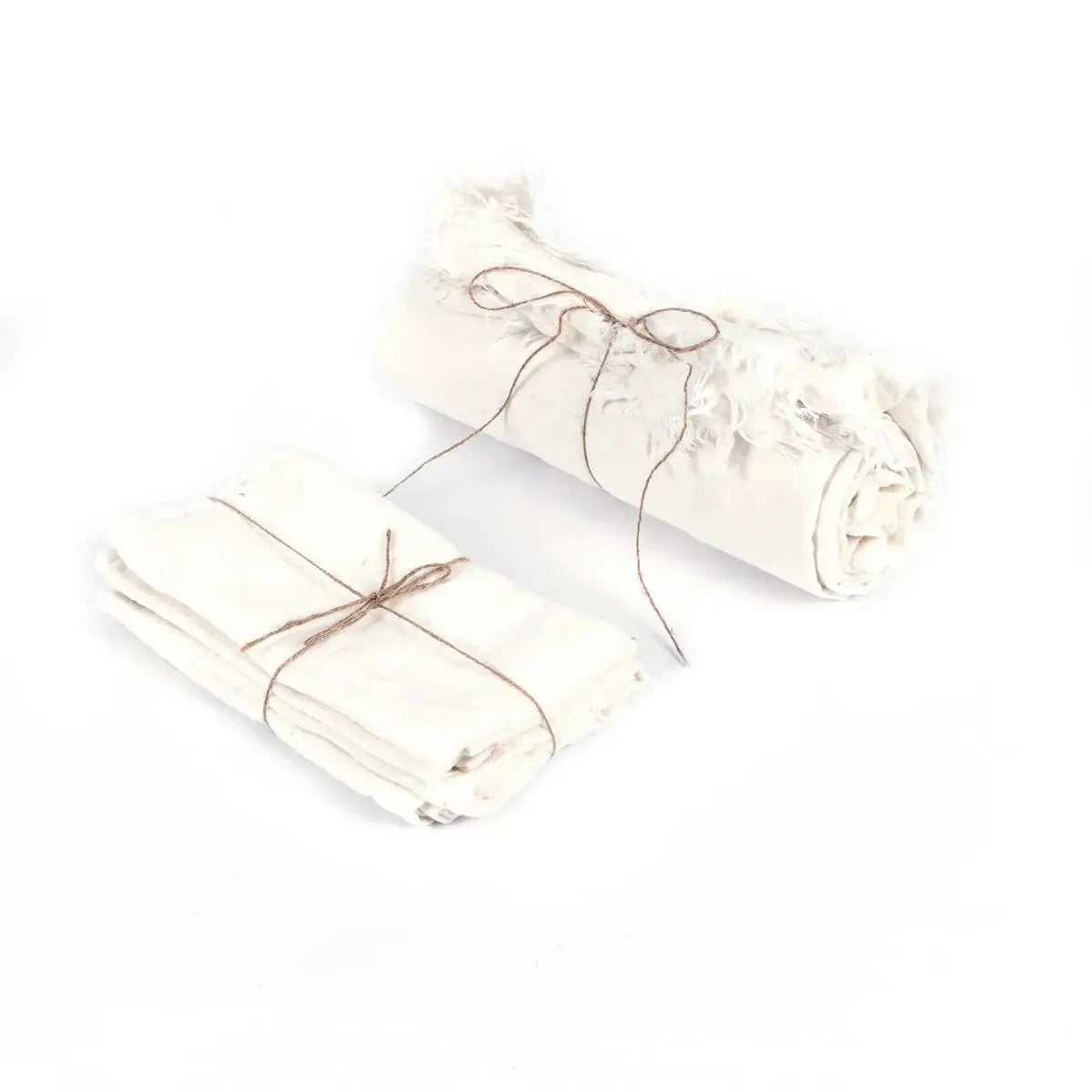 La Nappe en Lin - Blanc - 180x300 Bazar Bizar Living