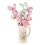 La décoration peut être de 21x15x25 cm rose beige de fleur en céramique kan Clayre & Eef.
