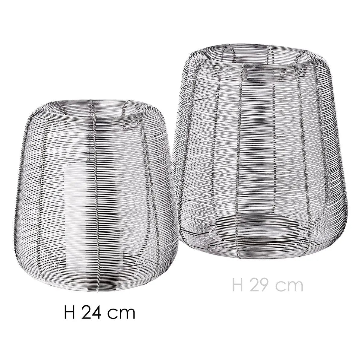 Lanterne Kurt, argent, H 24cm EDZARD-SHOP.com