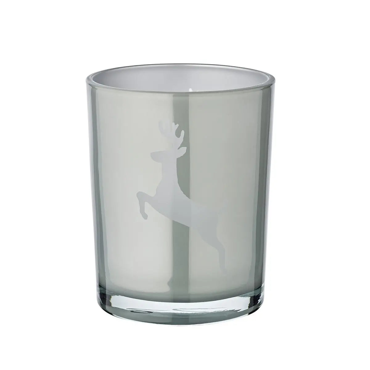 Lanterne Loki gauche (hauteur 13 cm) en gris EDZARD-SHOP.com