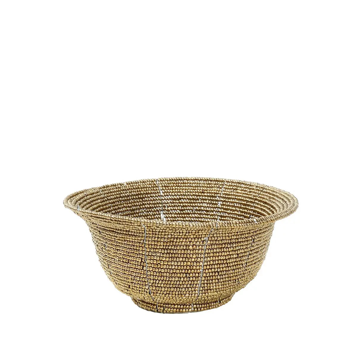 Le Bol Perlé Bas - Or - S Bazar Bizar Living