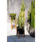 Le Charcoal Low - Noir Naturel - S Bazar Bizar Living