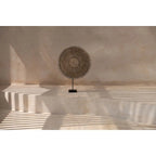 Le Coquillage Guadeloupe sur Pied - Blanc Naturel Bazar Bizar Living