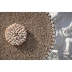 Le Coquillage Guadeloupe sur Pied - Blanc Naturel Bazar Bizar Living