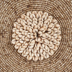 Le Coquillage Guadeloupe sur Pied - Blanc Naturel Bazar Bizar Living