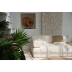 Le Disque en Teck sur Pied - L Bazar Bizar Living
