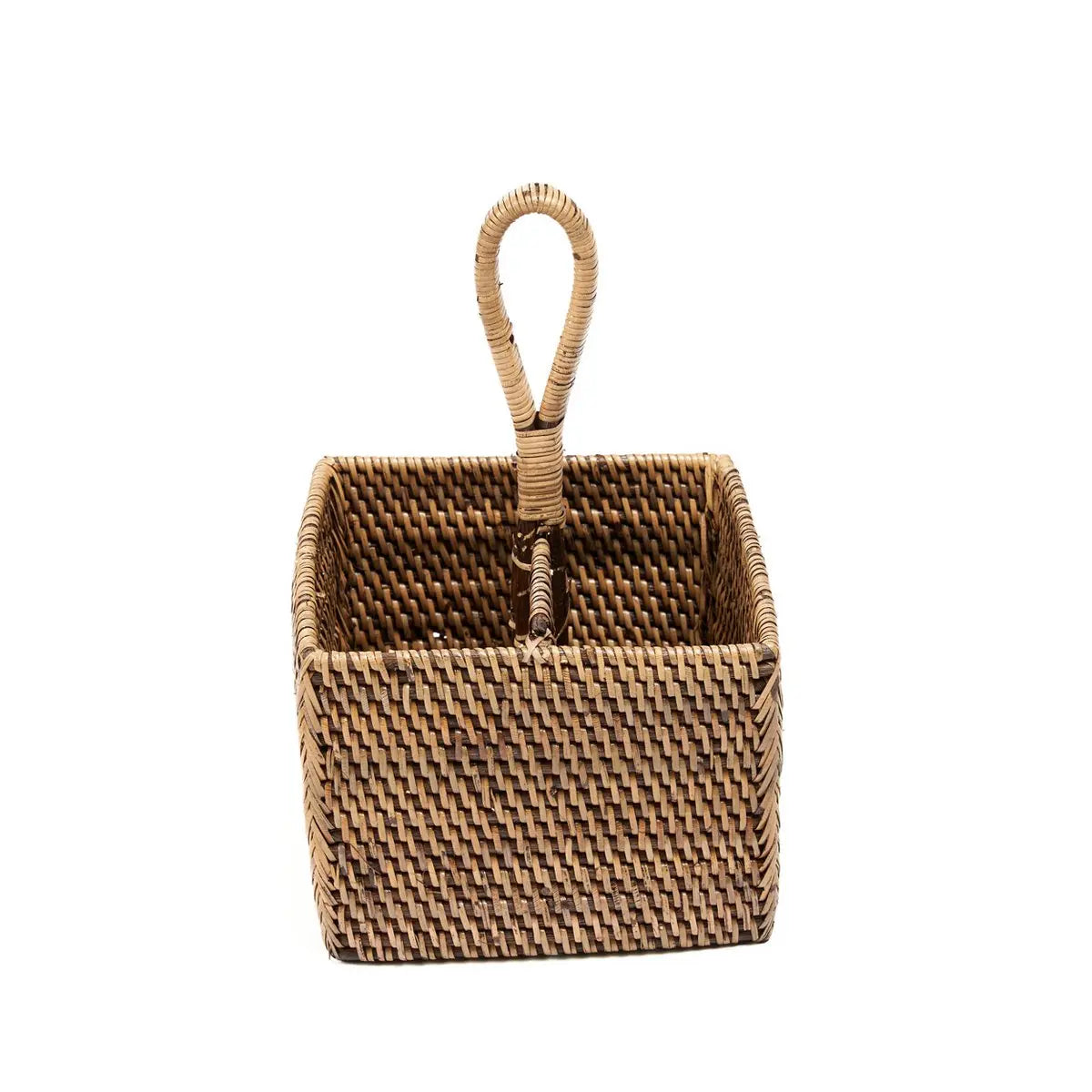 Le Range-Couverts en Rotin N°2 - Marron Naturel Bazar Bizar Living