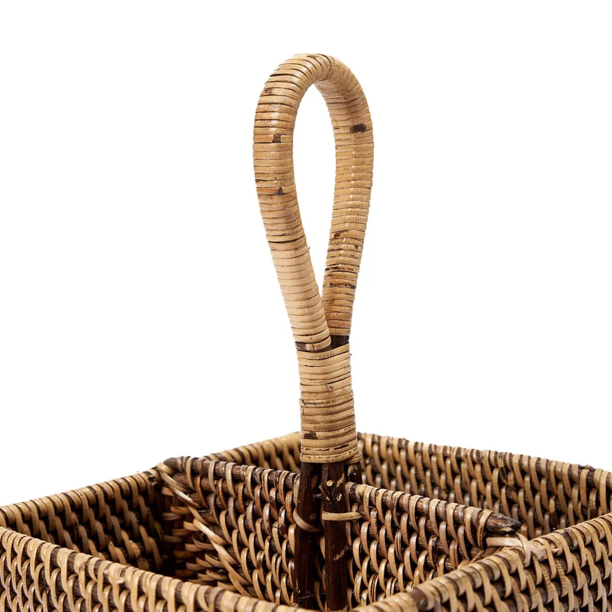 Le Range-Couverts en Rotin N°2 - Marron Naturel Bazar Bizar Living