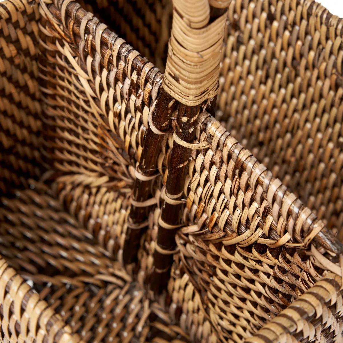 Le Range-Couverts en Rotin N°2 - Marron Naturel Bazar Bizar Living
