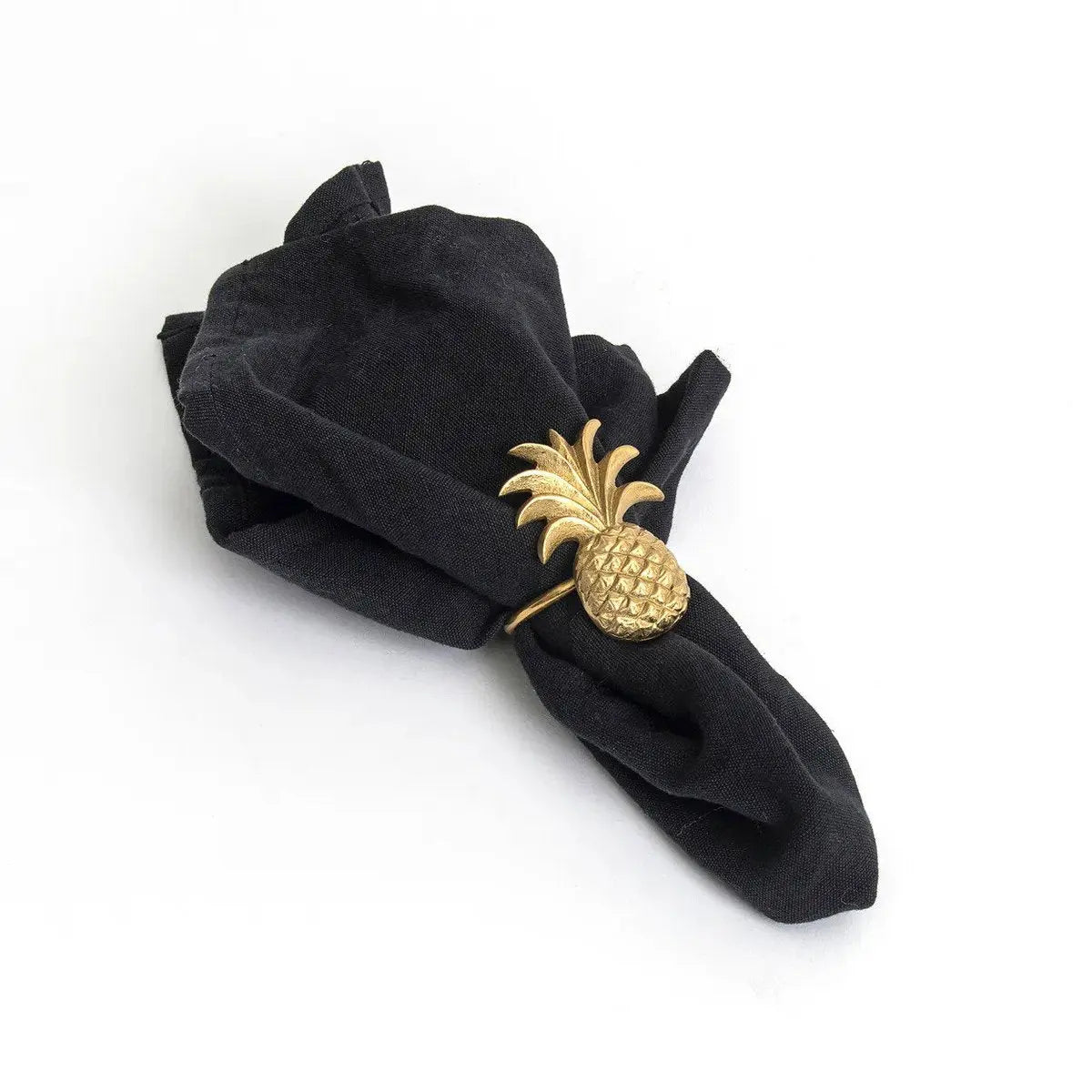 Le Rond de Serviette Ananas - Or Bazar Bizar Living