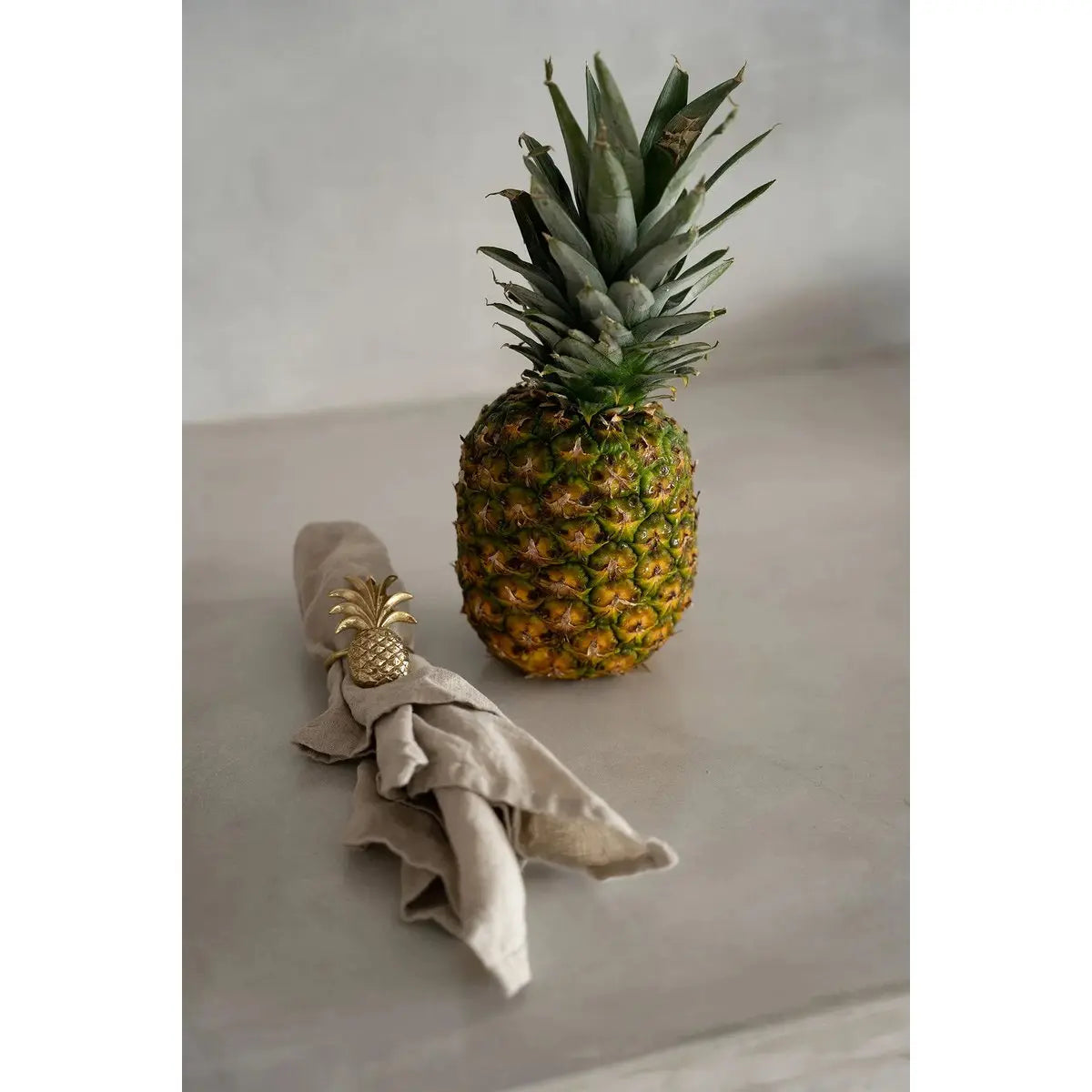 Le Rond de Serviette Ananas - Or Bazar Bizar Living