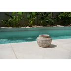 Le Vase Belly - Béton Naturel - M Bazar Bizar Living