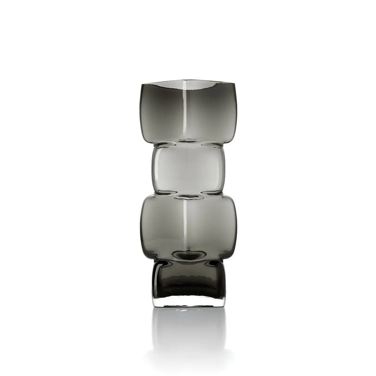 Le Vase Cubes - Gris Foncé - L Bazar Bizar Living