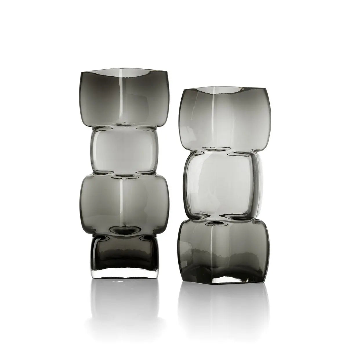 Le Vase Cubes - Gris Foncé - M Bazar Bizar Living