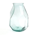 Le Vase Long Origami - Bleu Bazar Bizar Living