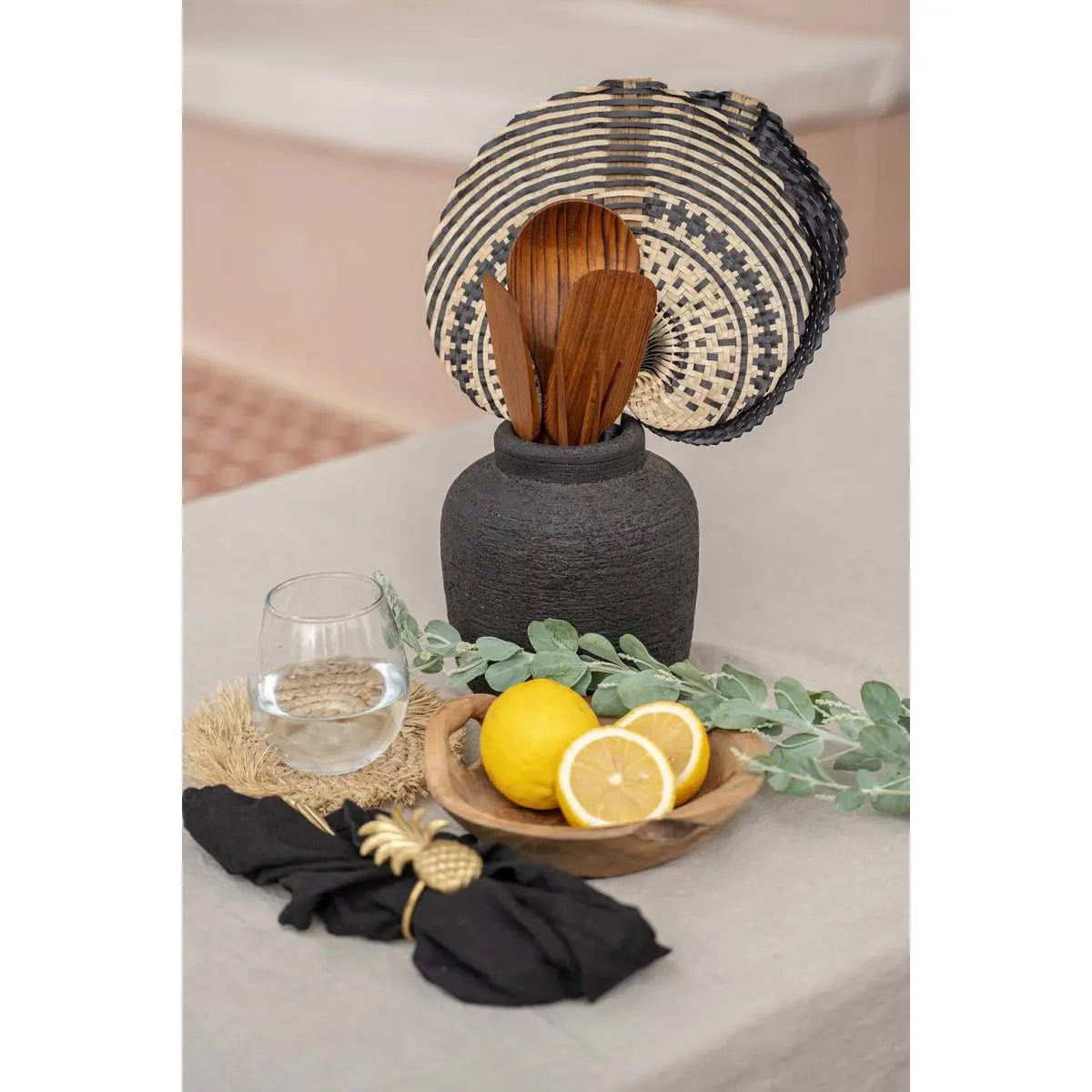 Le Vase Peaky - Noir - S Bazar Bizar Living
