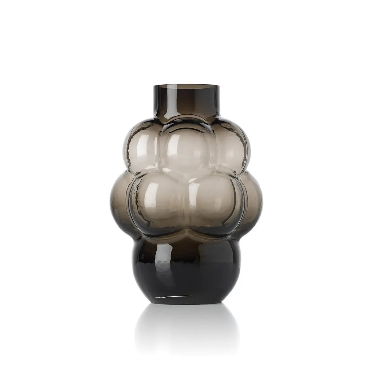Le Vase Raisin - Gris Foncé - L Bazar Bizar Living